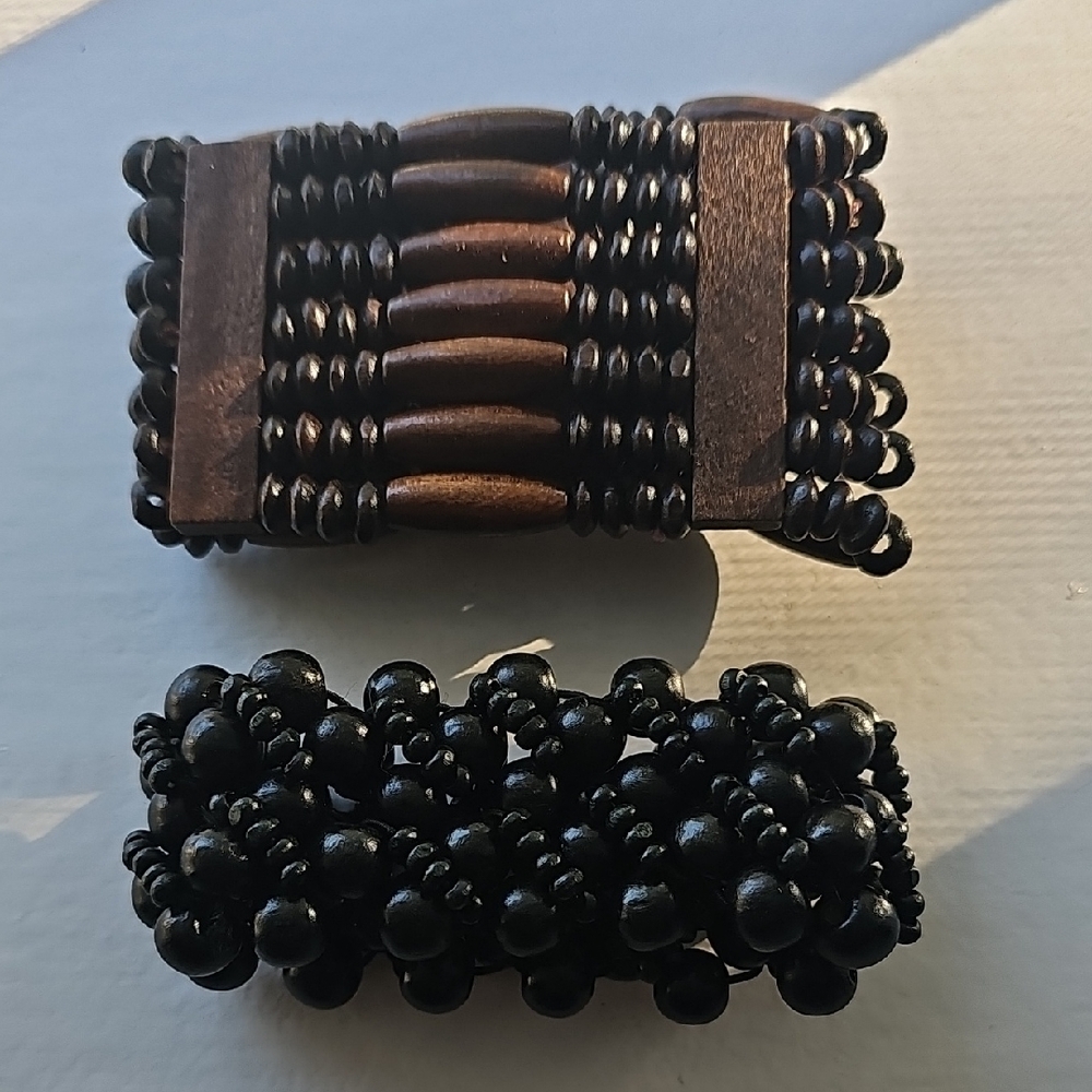 Wooden Beaded Bracelets